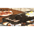 Schwarz Gusseisen Umkehrbarer Grill / Griddle